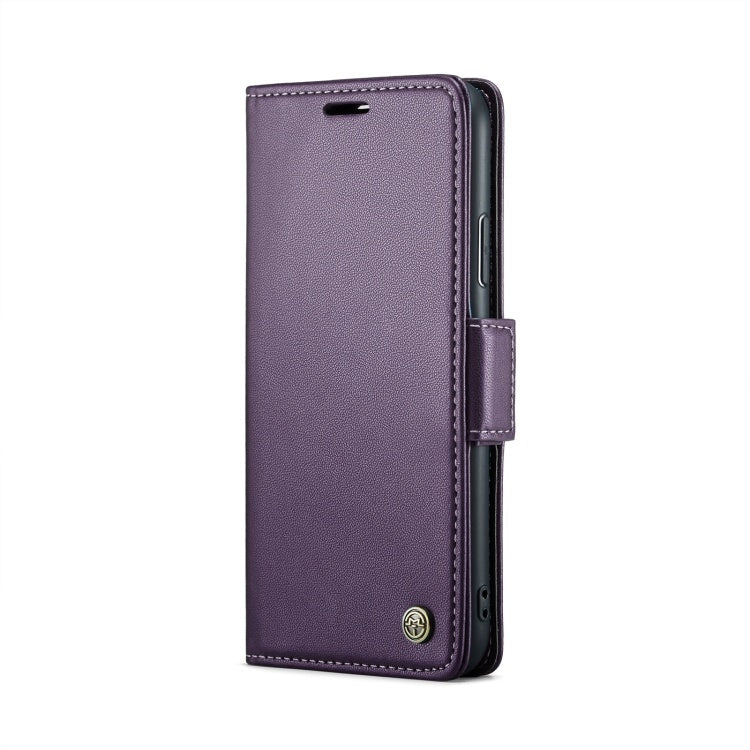 CaseMe  iPhone 11 Leren Hoes - RFID Bescherming Paars