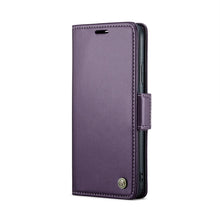 CaseMe  iPhone 11 Leren Hoes - RFID Bescherming Paars