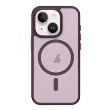 iPhone 11 metalen knop huidgevoel mat MagSafe schokbestendig telefoonhoesje (rood)