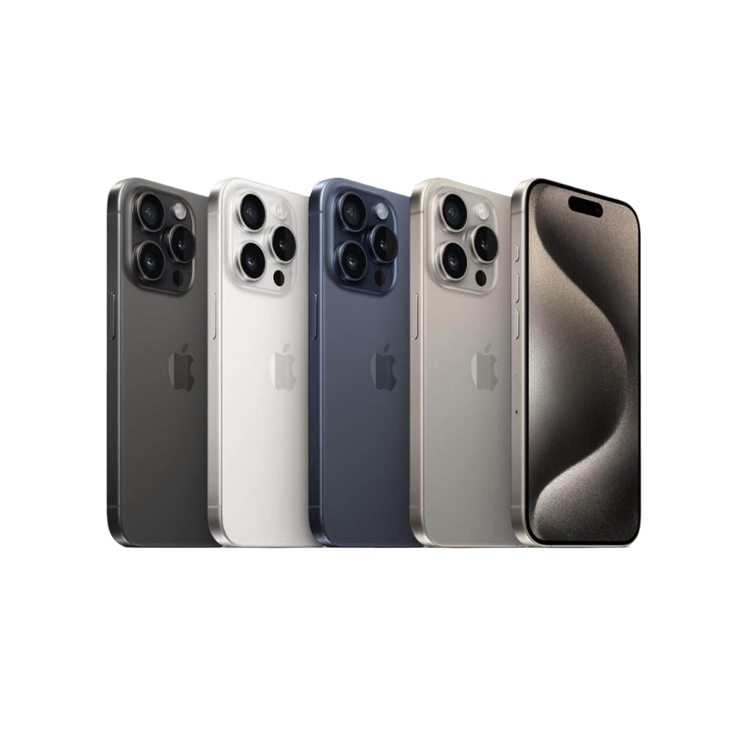 iPhone 15 Pro 128GB Titanium Zilver