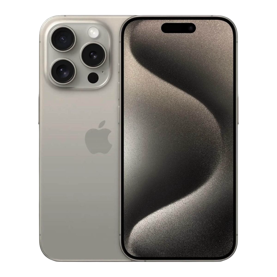 iPhone 15 Pro 128GB Titanium Zilver
