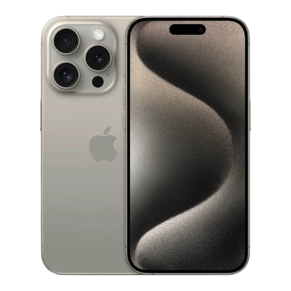 iPhone 15 Pro 128GB Titanium Zilver