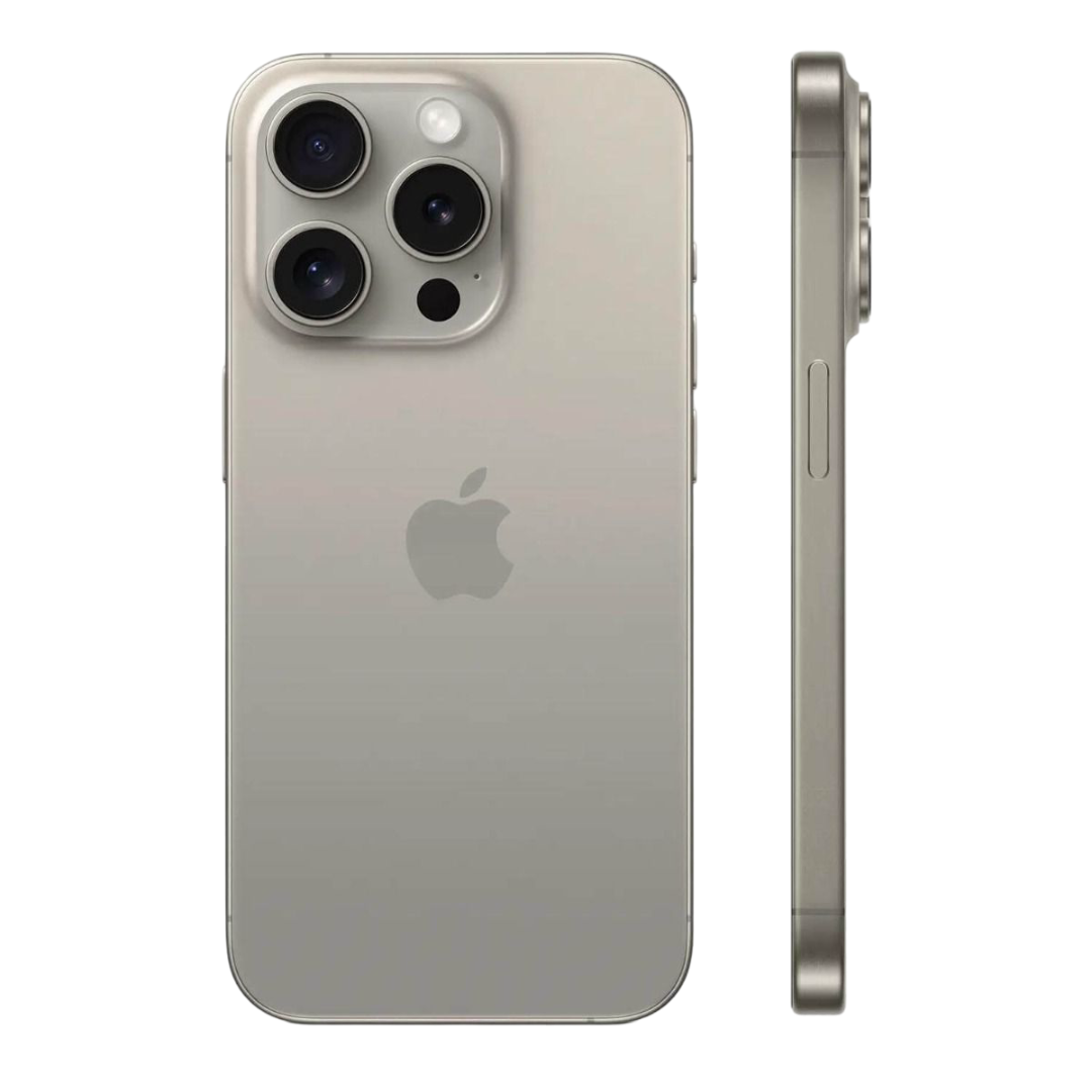 iPhone 15 Pro 128GB Titanium Zilver