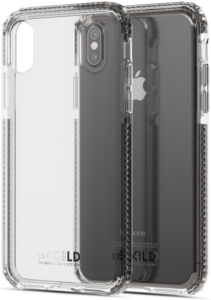 Apple iPhone X/XS SoSkild Defend Heavy Impact Hoesje - Transparant
