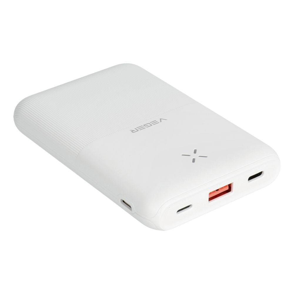 Veger Mini Powerbank S12 10000mAh Wit + PD20W